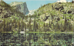 Nymph Lake And Hallet Peak - Rocky Moutain National Park - Colorado - Rocky Mountains