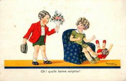 Jeux & Jouet * CPA Illustrateur MARYS * Enfants * Fillette Et Sa Poupée * Doll Jeu Jouet - Jeux Et Jouets