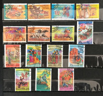 Lot De 15 Timbres Oblitérés Urss 1991 - Used Stamps