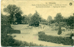 Vilvoorde : Rijkstuinbouwschool - Ingang Der School : 1923 - Vilvoorde