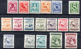 818.AUSTRIA.1925-1932 #447-467(-447,453,463)1,7,45 G. #457 16 G.GUM BLEMISH,MNH - Ungebraucht