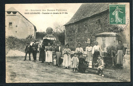 64 OGEU LES BAINS - Fontaine Et Chemin De Saint Sée (#267) Scans Recto/verso - Autres Communes