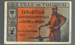 Tournai Exposition Industrielle Du Travail Des Métaux ( Affiche ) - Doornik