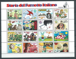 1997 SAN MARINO FOGLIETTO STORIA DEL FUMETTO ITALIANO MNH ** - ED - Blocchi & Foglietti