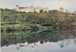 (C-ST635) - ROHAN (Morbihan) - En Brehan Loudeac, Abbaye Notre Dame De Timadeux, Le Monastere Vu De L'Etang - Rohan