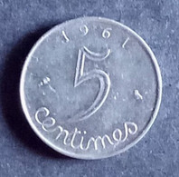 5 Centimes épi 1961 - 5 Centimes