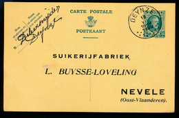 NEVELE  SUIKERIJFABRIEK  L. BUYSSE - LOVELING    2 SCANS - Nevele