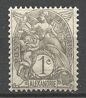 ALEXANDRIE  N° 19 NEUF*  CHARNIERE / MH - Nuovi