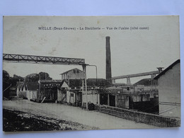 CPA (79) Deux Sèvres - MELLE - La Distillerie - Vue De L'usine - Melle