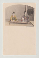 JAPAN:  GIRLS  PLAYING  ON  KOTO  &  SAMISEN  -  FP - Musique