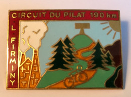 Badge (fixation épingle) - Circuit Du Mont Pilat 190 Km - L FIRMINY - Ciclismo