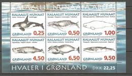 1996;  MNH / **  Whales   Block    (gr477) - Blocks & Kleinbögen