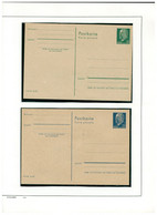 GERMANIA DDR - INTERI POSTALI - GANZSACHEN  -  POSTKARTE - Cartes Postales - Neuves