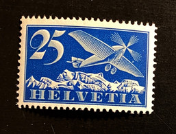 Schweiz Flugpost 1923  Mi.  180 Z  Postfrisch/** MNH - Neufs