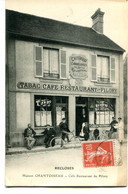 RECLOSES (77) - Maison Chantoiseau - Café- Restaurant Du Pilory -Bonne Animation Devant Le Restaurant - Altri & Non Classificati