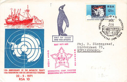 SOUTH AFRICA - FDC 1971 ANTARCTIC TREATY / ZL147 - FDC