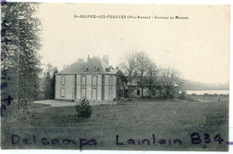 - St - SULPICE Les Feuilles - ( Hte-Vienne ),Entrée Du Château De La Croux, Non écrite, Coins Impeccables, TTBE, Scans. - Saint Sulpice Les Feuilles