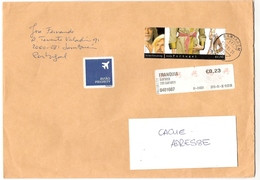 Portugal 2004  La Mode Portugaise Alves Goncalves Sur Lettre Oblitéré - Storia Postale