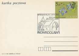 Poland Postmark D85.09.15 INOWROCLAW: City 800 Y. - Interi Postali