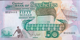 Seychelles 50 Rupees, P-34 (1989) - UNC - Seychelles