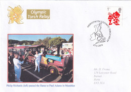 United Kingdom UK 2012 Cover: Olympic Games London Torch Relay; Mumbles Stage; Aberystwyth; Tourist Train - Sommer 2028: Los Angeles