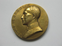 Médaille LOUIS DE BROGLIE - 20 Eme Anniversaire De La MECANIQUE ONDULATOIRE 1924-1944  *** EN ACHAT IMMEDIAT *** - Firma's