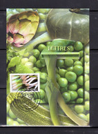 ✅ 2012 " LEGUMES : POIREAUX " Sur Carte Maximum. N° YT Adh 746 Parfait état CM - Vegetazione