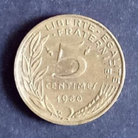 5 Centimes Marianne 1980 - 5 Centimes