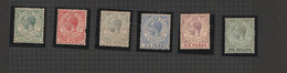 EX-PR-22-05 GIBRALTAR 6 MH* STAMPS MICHEL # 65-70  = 43 EURO. - Gibraltar