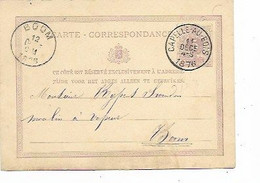 LE 1925. CP 6 Càd CAPELLE-AU-BOIS 11 DECE 1896 - Datée De Thyselt - Vers BOOM. TB Marque - AK [1871-09]