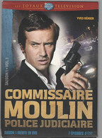 COMMISSAIRE MOULIN Police Judiciaire Saison 1  ( 5 DVDs) Avec Yves RENIER   C11 - TV Shows & Series