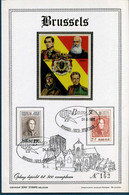 België - 1627/35, Belgica 72, De Belgische Koningen (5 Kaarten Op Zijde) - Cartas Commemorativas