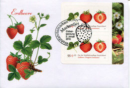 Germany Deutschland FDC Mi# 2777 - Flora Fruits (fragrance Stamps) - FDC: Briefe