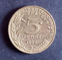 5 Centimes Marianne 1998 - 5 Centimes