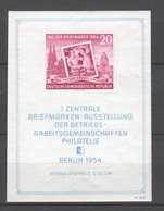 DDR , Block 10 Postfrisch - Bloques