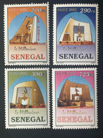 Sénégal 2001 / 2002 Mi. 1982 - 1985 Le Millenium Porte Du 3ème Millénaire - Sénégal (1960-...)