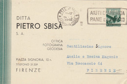 CARTOLINA POSTALE 1948 TIMBRO AIUTI D'AMERICA (RY5780 - 1946-60: Marcophilie