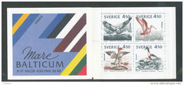 SUEDE 1992 - CARNET  YT C1724 - Facit H431 - Neuf ** MNH - Faune, Oiseaux De La Baltique - 1981-..