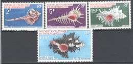 Nuova Caledonia 1969 Unif.358/60+A105 **/MNH VF - Unused Stamps