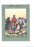 Colonies Françaises Bournazel  Djebel Sagho Tirailleurs Marocains Protège-cahier Couverture 2 Rabats 23x18 Cm TB 3 Scans - Protège-cahiers