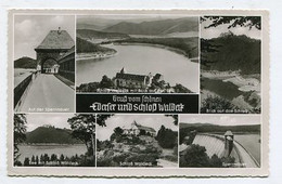 AK 050652 GERMANY - Edersee Und Schloß Waldeck - Edersee (Waldeck)