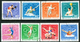 HUNGARY 1970 Olympic Commitee Used.  Michel 2616-23 - Gebraucht