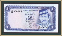 Brunei 1 Ringgit 1980 P-6 (6b.1) UNC - Brunei