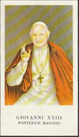 HOLY CARD -SANTINO GIOVANNI XXIII PONTEFICE MASSIMO - Santini