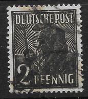 SBZ, Guter  Wert  Der Bezirksstempel- Aufdruck-Ausgabe Von 1948 Für Köthen D Postamt 1, Signiert - Zona Soviética