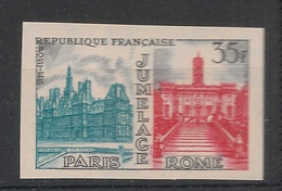 FRANCE - 1958 - N°Yv. 1176a - Paris-Rome - Non Dentelé / Imperf. - Neuf Luxe ** / MNH / Postfrisch - 1951-1960