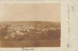 69 - RHÔNE - BRIGNAIS - Carte Photo Vue Générale ~ 1903 - Voir Scans Recto Et Verso - 10116 - Brignais