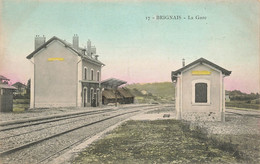 69 - RHÔNE - BRIGNAIS - La Gare - Version  Colorisée - 10115 - Brignais