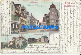 185310 SWITZERLAND GRUSS AUS WEINFELDEN MULTI VIEW POSTAL POSTCARD - Weinfelden