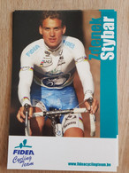 Card Zdenek Stybar - Team Fidea Cycling - 2005 - Cycling - Cyclisme - Ciclismo - Wielrennen - World Champion - Ciclismo
